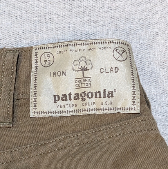 2 For $60! Patagonia Organic Cotton Flat front pants mens 30 32 - Picture 8 of 11